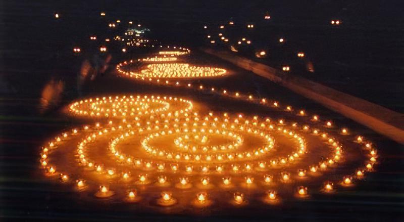 放水路の奥深く