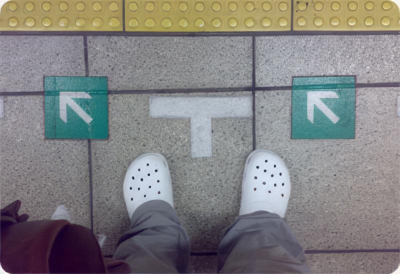 靴下は悩みの種