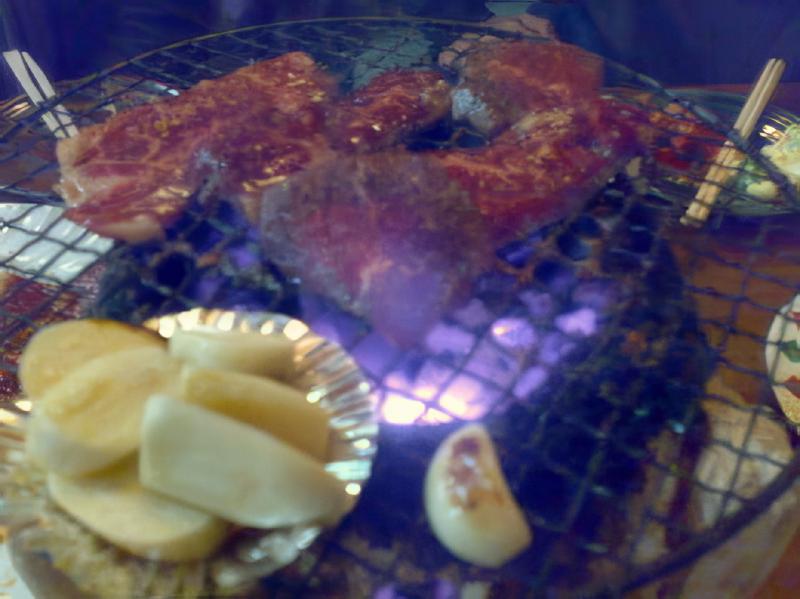 炭火焼でおいしいよ！