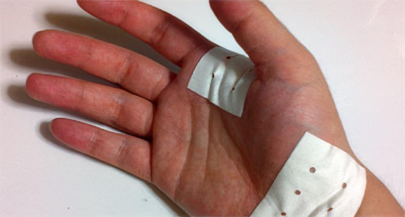 湿布の場所は記憶してる？